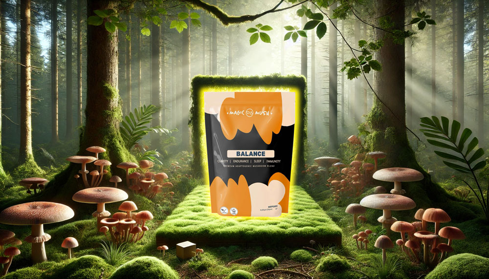 BALANCE - MUSHROOM BLEND: Προσαρμογόνα Μανιτάρια για Ισορροπία, Αντοχή και Ενέργεια BALANCE - MUSHROOM BLEND: Προσαρμογόνα Μανιτάρια για Ισορροπία, Αντοχή και Ενέργεια